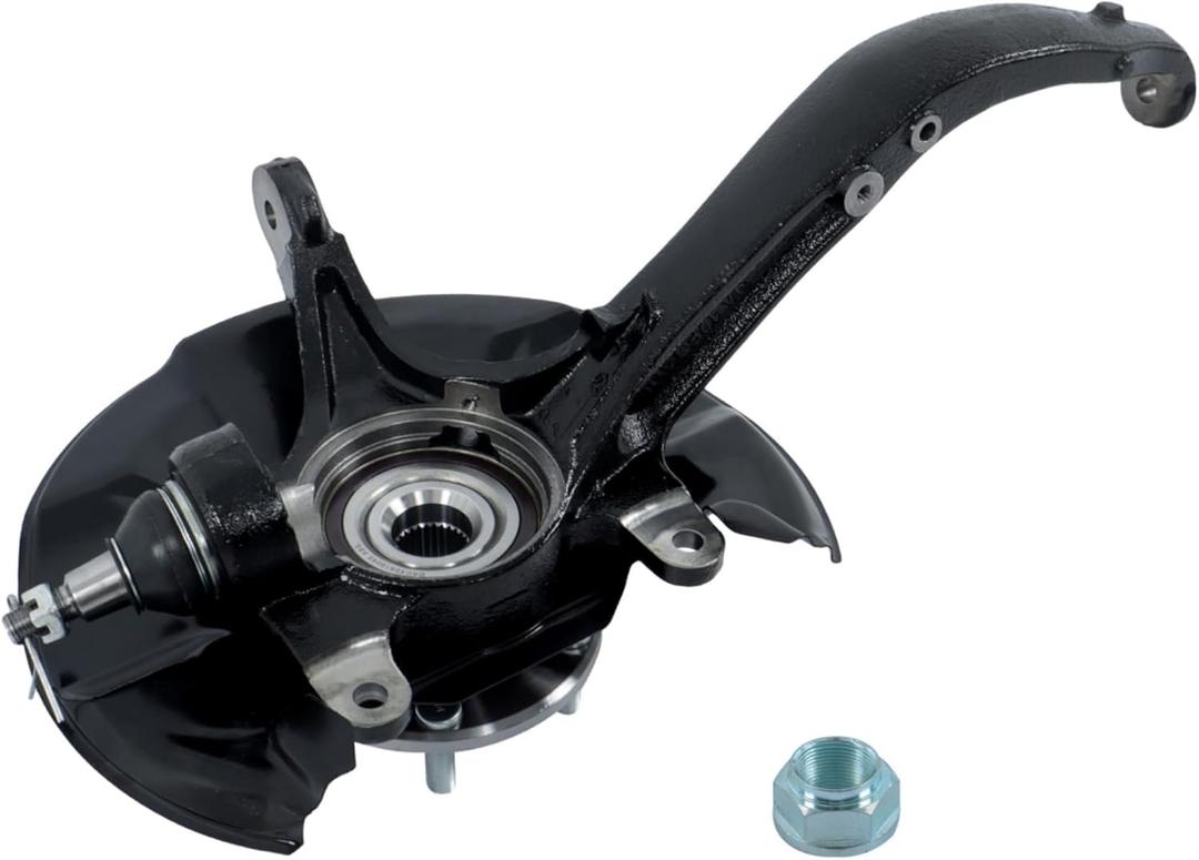 munirater Front Left Side Wheel Bearing Hub Steering Knuckle Replacement for Accord 2008-2012 TSX 2009-2014 51215TA0020 698-447