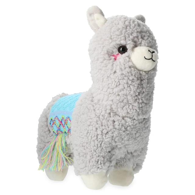 Holiday Home 11.5" Grey Lama Plush
