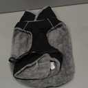 Dog Coat, Warm Dog Winter Coat for Medium Dogs, Waterproof Jacket with Adjustable Buckle & Velcro, Reflective Turtleneck Cold Weather Coats, Pet Fleece Vest Snow Jacket (Black, S)