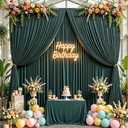 20ftx10ft Beige Backdrop Curtains for Party Background, Wrinkle Free Beige Photo Curtains Backdrop Drapes 4 Panels Back Drop Cloth for Wedding Birthday Photography Baby Shower Decor