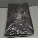 2 x PLEASOR Door Mat for Front Door Entrance, Dirt Trapper Washable Welcome Mat Outdoor Indoor, Non-Slip Waterproof Doormat for Outside/Inside Use, Low Profile Entryway Rug, 20"x32", Black (2'8" x 1'8" (Rectangular))