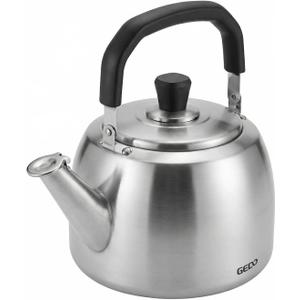 GEDO Stainless Steel Whistling Tea Kettle, 304 Food Grade, Large Capacity, Stovetop Kettle for Gas Stove and Induction Cooktop, 5.2 Quarts
