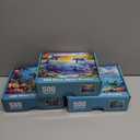 3 Pack Puzzles for Adults 500 Pieces, Sea Turtle Dolphins Sharks Puzzle 500 Piece, Challenging Ocean Jigsaw Puzzles with Letter on Back Poster, Gifts for Adults, Birthday & Game Night 20.5" x 15"