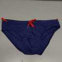 MIZOK Men's Swimwear Bikini Swimming Briefs Drawstring Swimsuits Board Surf Shorts Trunks M