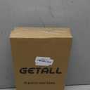 GETALL Fruit Basket for Kitchen, 2 Tier Countertop Fruit Holder, Detachable Metal Stand Fruit Bowl Organizer for Vegetable Bread Snacks Onions Storage, Large Capacity, Screws Free Design, Black(Z)