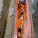 VEVOR Hydraulic Shop Press, 12 Ton/26000lbs, H-Frame, 4-Hold Adjustable Height, with Movable Plates, for Garage or Professional Users, Orange