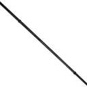 CAP Barbell Standard Straight Bar | 1-in Diameter | Multiple Options (Black)