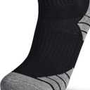 CWVLC Soccer Socks for Kids Youth Adult, Cotton Football Softball Baseball Socks (Black, XL)