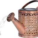 Retro Kettle Shape Solar Watering Can LED Lights Hanging Watertight Outdoor Lantern for Courtyard Patio Garden Yard Lawn Ornament Walkway, Outdoor Solar Light, Outdoor Solar Light, Retro Kettle S