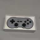 8Bitdo SN30 Pro Bluetooth Controller, Hall Effect Joystick Update, Compatible with Switch, PC, macOS, Android, Steam Deck & Raspberry Pi (Gray)