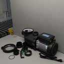 In/Above Ground Pool Pump, Self Primming High Flow (Dual Speed, 1.5HP, 4750 GPH, 115V)