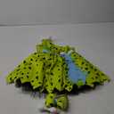 Bamm Bamm Costume Baby Boy Girl Caveman Cavegirl Outfit Halloween Fancy Dress Up Photo Shoot (5-6T, Yellowish Green)