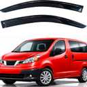 KPY Rain Guards Fit for 2014-2019 Nissan NV200 Taxi, Out-Channel Window Visors Vent Wind Deflectors 2PC, Truck Accessories for 2014-2019 Chevrolet/Chevy City Express