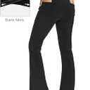 THE GYM PEOPLE Women's Tummy Control Bell Bottom Jeans High Waisted Wide Leg Flare Pants Jeggings with Pockets (Black, L)