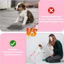 Jollywoods 3 Pack Washable Female Dog Diaper Onesie Sanitary Pantie with Adjustable Suspender, Reusable Fixed Doggie Diapers, Super Absorbent Leakproof for  Dog in Heat Cycle, XL