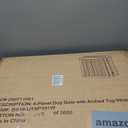 PAWLAND Wooden Freestanding Foldable Pet Gate for Dogs, 24 inch 4 Panels Step Over Fence, Dog Gate for The House, Doorway, Stairs, Extra Wide (White, 24" Height-4 Panels)