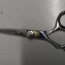 Ruvanti Left Handed Hair Cutting Scissors 6.5 - Professional Shears, Sharp Hairdressing/Haircutting Scissors for Men/Women