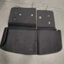 Floor Mats Cargo Mat with Backrest Mats for 2020-2025 Kia Telluride 7/8 Passenger Car Mats Accessories, All Weather TPE Protectors Cargo Liner Seat Back Covers(Floor Mats+2-in-1 Cargo Mat)