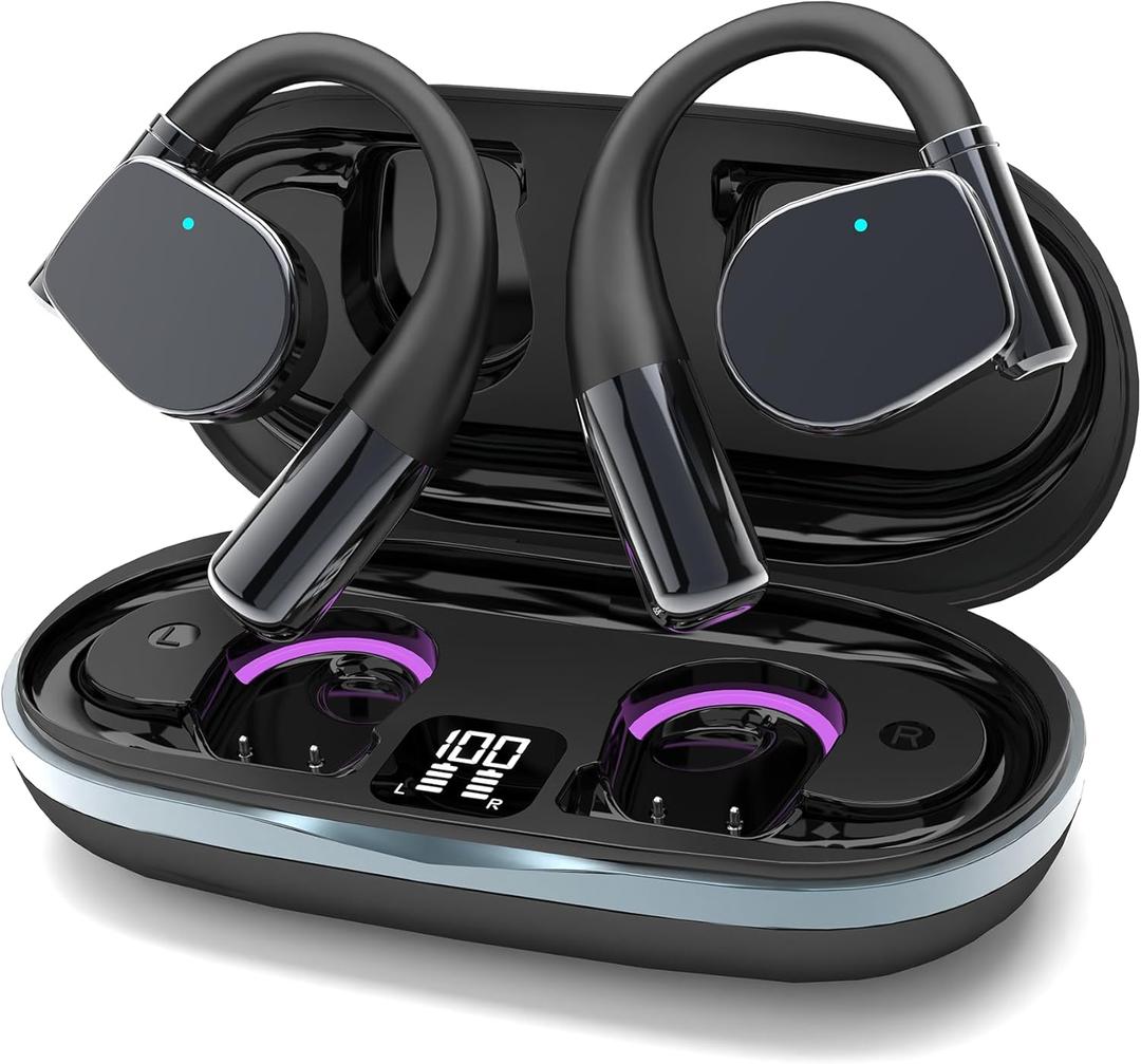 AI Translation Earbuds Real Time 164 Languages Translator Earbud 3 in-1 Bluetooth 5.4 Audifonos Traductores Ingls Espaol Translating Device for Travel Business Leaning iOS & Android Compatible (Black)