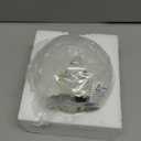 Christmas Tree Glass Snow Globe - Color Changing LED Ornament Decor Lighted for Christmas Tabletop Decorations Home Dcor Kids' Gift(No Liquid No Music)