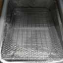 ECOPOOLTECH Pool Rail Organizer Cooler Basket for Above Ground Pools | 304 Stainless Steel Organizer with Patented Clamps, Fits 3.9–8.6 in Square Top Rails