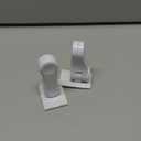 Inaya Child Proof Door Lever Lock (2-Pack) - Door Handle Lock - 3M Adhesive - Minimalist Design - No Drilling Child Safety Door Handle Locks