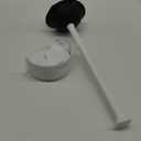 Toilet Plunger with HolderPlungers for Bathroom with Holder, Toilet Plunger Heavy DutyBathroom PlungerBathroom DecorBathroom AccessoriesToilet Bowl Cleaners,White (1Pack)