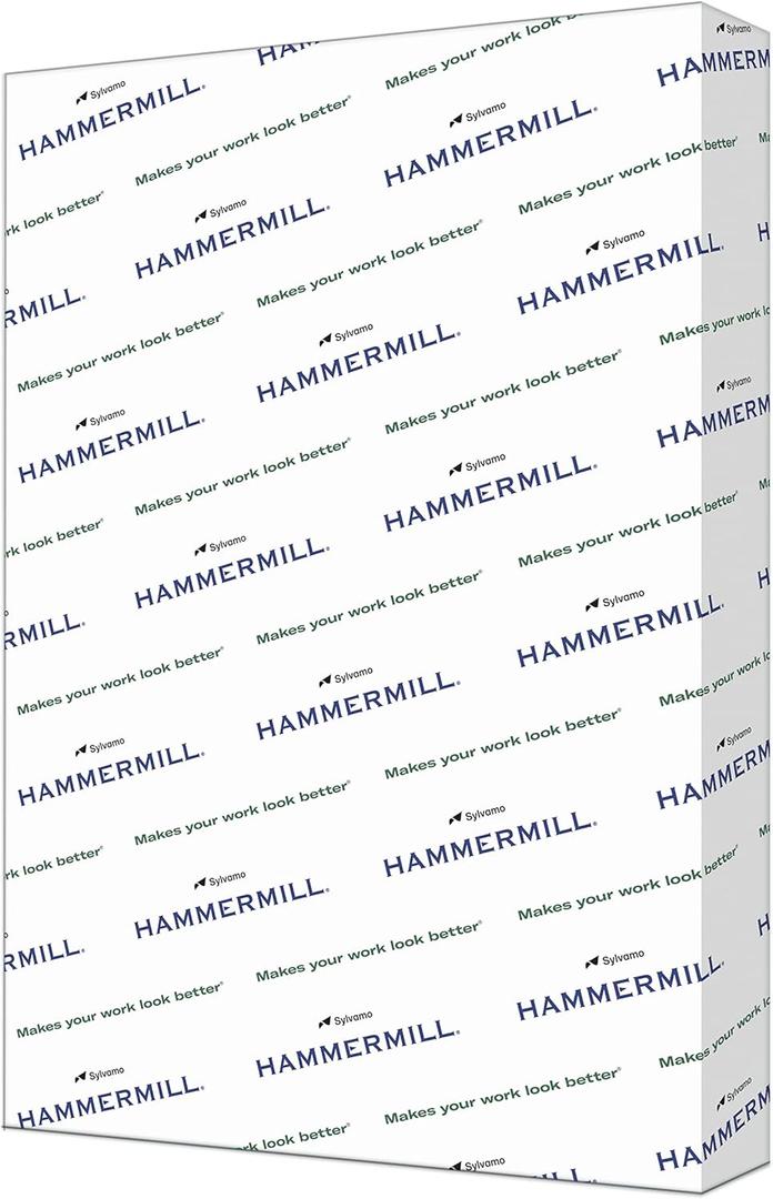 Hammermill Cardstock, Premium Color Copy, 100 lb, 19 x 13-1 Pack (250 Sheets) - 100 Bright, Made in the USA Card Stock, 133242R, White