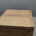 12" Cordless Snow Shovel Compatible with Dewalt 20V Max Battery(NO Battery) Electric Snow Shovel with Directional Plate & Adjustable Front Handle, Cordless Snow Blower for Driveway/Patio (Yellow, A)