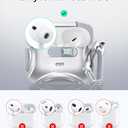 ESR for AirPods Pro 3 Case (2025), Compatible with Airpods Pro 3rd Generation Case (USB-C Cable), Effortless MagSafe, Drop-Proof Lock, Easy Open, Cyber Series, Gray