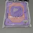 Case for iPad (A16) 11th/10th Generation 11/10.9 Inch 2025/2022, Ubearkk for iPad a16 case with Screen Protector, 360 Degree Rotating Stand Shoulder Strap Pencil Holder, Purple Pink