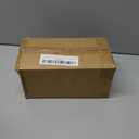 Set of 2 airtight wide mouth glass jar with lid 17oz 0.5 liter Clear Glass Kitchen, Pantry Organizer. Keep your food, grains coffee, tea, cookies and candies dry, fresh. (Oval PC11002-F)