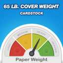 Chell 200 Count Index Cards 4x6 Inch Heavyweight, Ruled Front and Blank Back, 65 lb. Cover Weight, Pastel Colors
