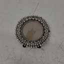 SARO LIFESTYLE Round Jeweled Photo Frame