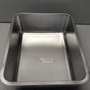 Stainless Steel Litter Box with High Sided, Metal Cat Litter Box, Odor-Free, Non-Stick Litterbox Pan, Easy to Clean Pet Supplies Toilet Tray for Indoor Cats, Kittens or Multicat Homes