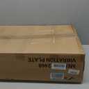 MERACH Vibration Plate Exercise Machine, Vibration Plate for Lymphatic Drainage Weight Loss, Vibrating Plate Exercise Machine with Handrails, Exercise Equipment for Women Men Home (White)