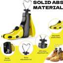 Jadkysarh Boot Stretcher Women Men, Professional Shoes Stretcher Adjustable Boot Widener for Sneakers Leather Shoes (Large)