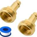 5Pcs Quick Connector Hose Adapter Replacement for PF247007, 1/2" Quick Connector for 3/4" Garden Hose