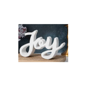 "Joy" Green Decorative Statue