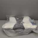 Cervical Pillow for Neck Pain Relief - Ergonomic Pillow for Sleeping Side Sleeper Pillow for Adults, Contour Neck Pillow Cooling Memory Foam Pillows, Orthopedic Bed Pillow for Back Stomach Sleepers (White + Grey)