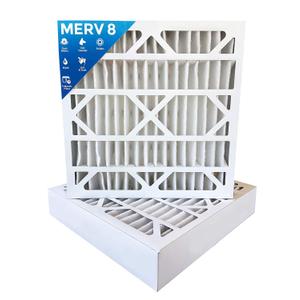 Lamons KP-20x25x4x2.AZ.Toe Assigned by Sterling Seal & Supply, (STCC) Furnace Air Filter, 20" x 25" x 4", Purolator Key Pleat Extended Surface Pleated Air Filter, Mechanical MERV 8 (2-Pack)