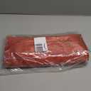 Romanstile Burnt Orange Fall Jacquard Tablecloth Rectangle - Waterproof Damask Curly Floral Decorative Autumn Table Cloth, Heavy Weight Fabric Table Cover for Dining/Party/Holiday - Rust, 60 x 84 Inch