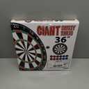 Funwares Giant Board Game for Adults & Kids, 36" Fabric, Indoor & Outdoor