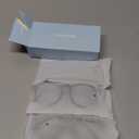 IBOANN Chic & Comfy Blue Light Glasses for Women - 3-Pack Round Frames, Screen-Ready Style with UV Protection Coating