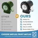 4681EA2001T Washer Drain Pump Assembly Fit for L-G & Ken-more Washer Drain Pump OEM Motor Replaces AP5328388, 4681EA1007G, 2003273, 4681EA1007D by MIFLUS