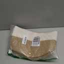 Dahey Jute Cotton Rope Plant Basket Mini Woven Storage Basket for Up to 7" Planter, Decorative Flower Pot Cover Closet Storage Bin Table Desk Organizer Modern Home Decor,  White and Beige, 7.3"W × 7.3"H