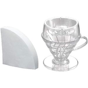 Hario V60 Drip-Assist Set, Size 02, Clear
