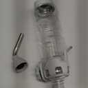 Vannon Dog Water Dispenser for Cage, 34oz Auto Feeding Crate Water Bottle for Dogs, Cats & Rabbits, Pet Nozzle Diameter: 12mm, BPA Free, Grey