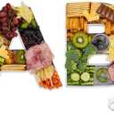 Baby Letter Boxes - Gender Reveal Decor, Fillable Cardboard Letters for Charcuterie Boards, Baby Shower Decorations