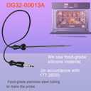 Oven Meat Probe DG32-00013A Length: 26 inches Food-Grade Silicone Cord | Stainless Steel Probe Material for Oven Meat Temperature Detection